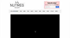 Desktop Screenshot of dailynutmeg.com